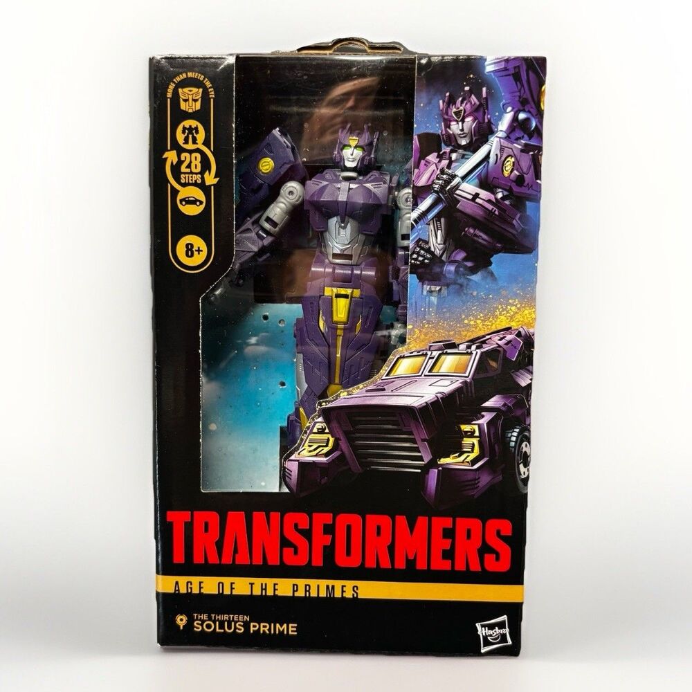 Transformers Solus Prime Figure Age of the Primes Hasbro COMPLETE
